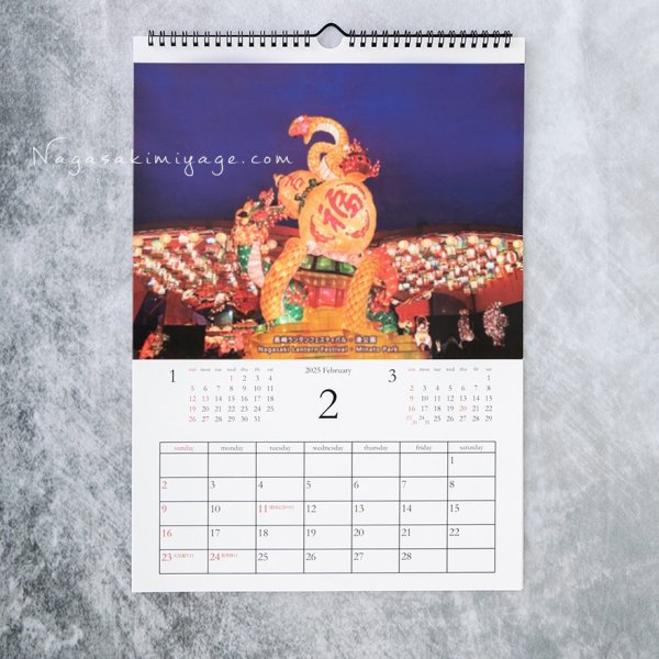 画像2: 長崎四季風景カレンダー（壁掛け月めくりカレンダー） (2)