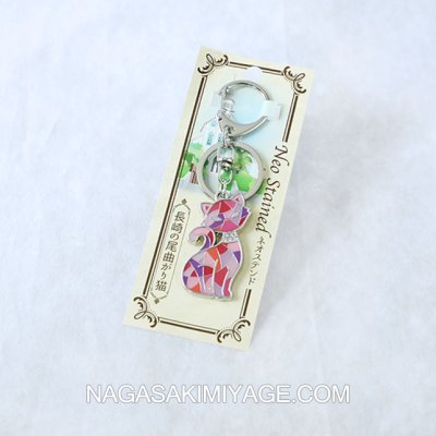 画像2: 長崎尾がり猫ネオステンドホルダー［ブルー・ピンク］