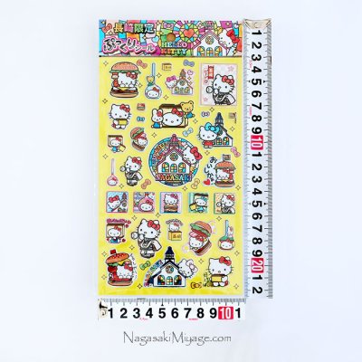 画像1: 長崎限定ぷっくりシール HELLO KITTY