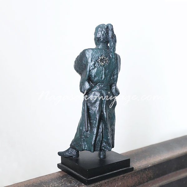 画像2: 坂本龍馬像　ミニチュア像【小】15cm　山崎和國氏監修 (2)
