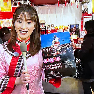 TVで紹介 ランタンクリアファイルが注目のランタングッズとして紹介されました